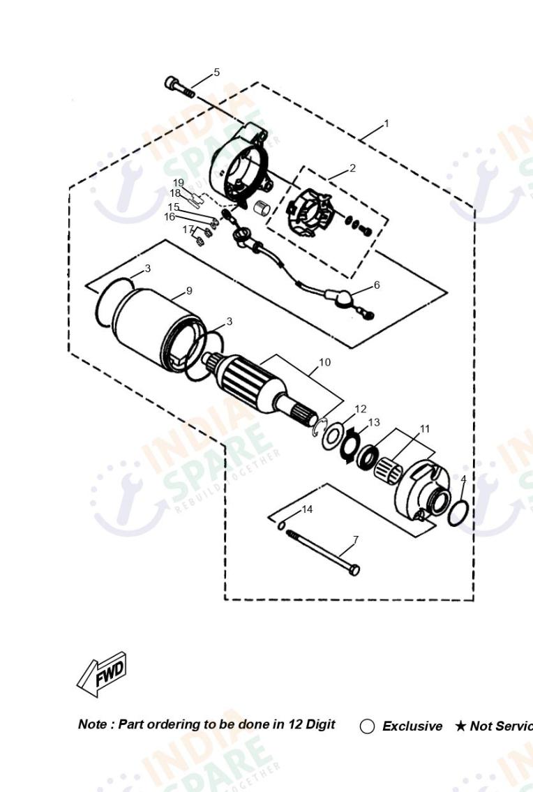 STARTING MOTOR